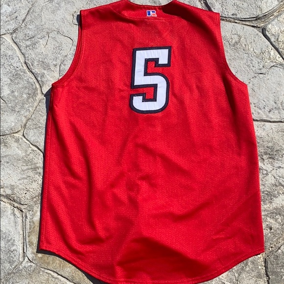 Senators Sleeveless Baseball Jersey  Size Large - Picture 2 of 4